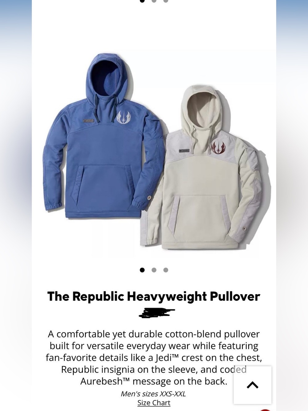 Columbia x Star Wars Republic Heavyweight Pullover Hoodie